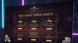 Low Stakes & High Limit Baccarat