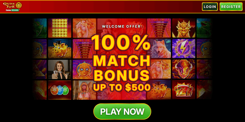 Golden Tiger Casino homepage