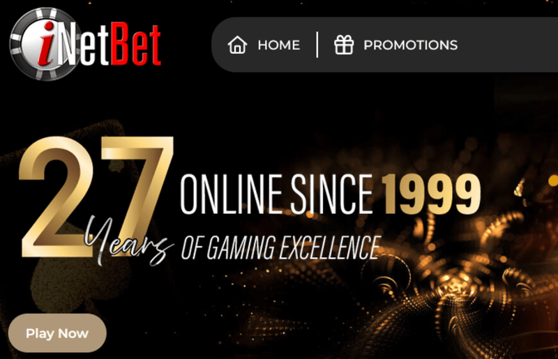 iNetBet Casino homepage