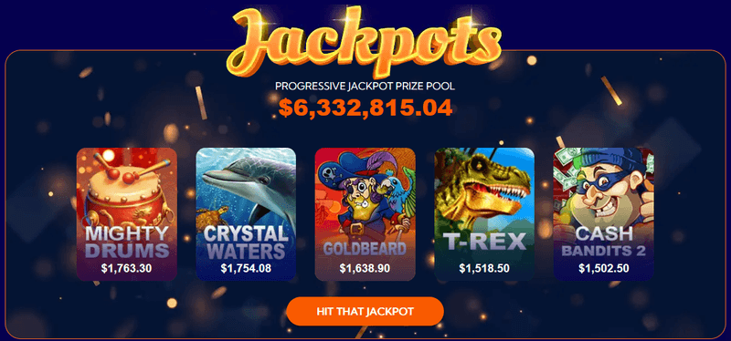 Jackpot Capital Casino jackpots