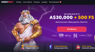 OzzyBet Casino Australia