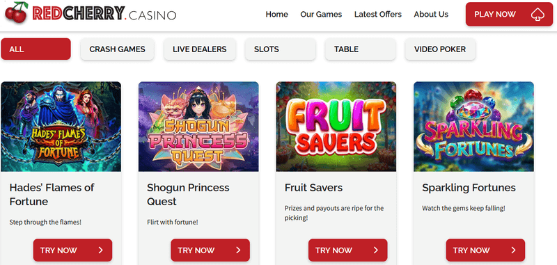 Red Cherry Casino games