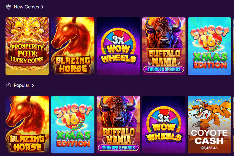 SlotsPlus Casino games