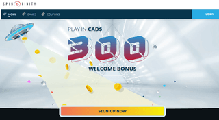 Spinfinity Casino - Up to $9000 welcome bonuses + 30 free spins