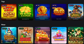 Trueluck Casino games screenshot