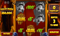 Gold Rush Scratch Card by Pragmatic Play - Play at Decode Casino