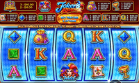 Screenshot of Joker's Revenge slot game