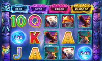 Mythic Wolf Extreme Slot Screenshot - Rival Gaming