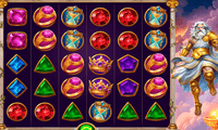 Screenshot of Olympus Thunderhold slot game
