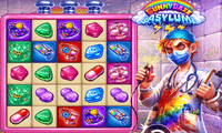 Screenshot of Sunnydaze Asylum slot game