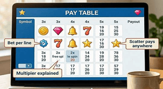 How to Read an Online Casino Paytable