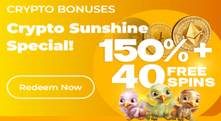 SunnySpins Casino - Crypto Sunshine Special