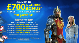 UK Casino Club - Up to £700 PayPal bonuses